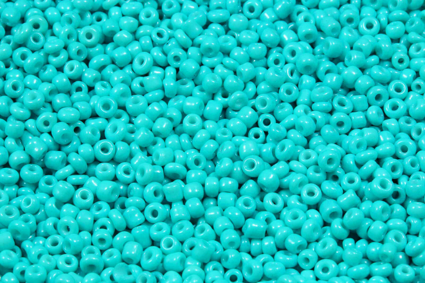 Rocailles opak, satte Farben, Ø 2 mm, 20/100 g