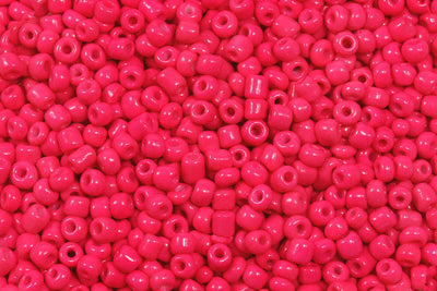 Rocailles opak, satte Farben, Ø 2 mm, 20/100 g