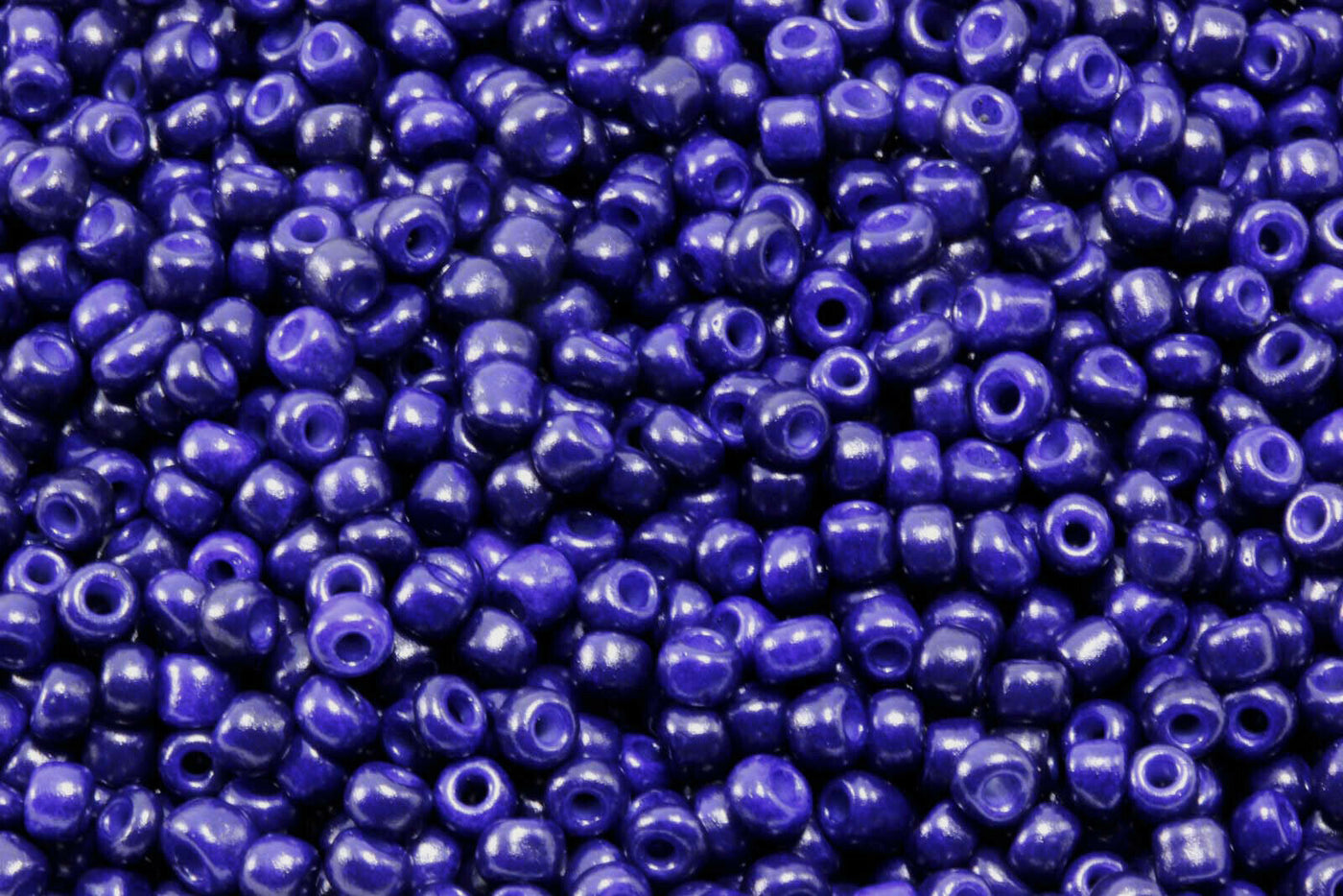 Rocailles opak, satte Farben, Ø 2 mm, 20/100 g