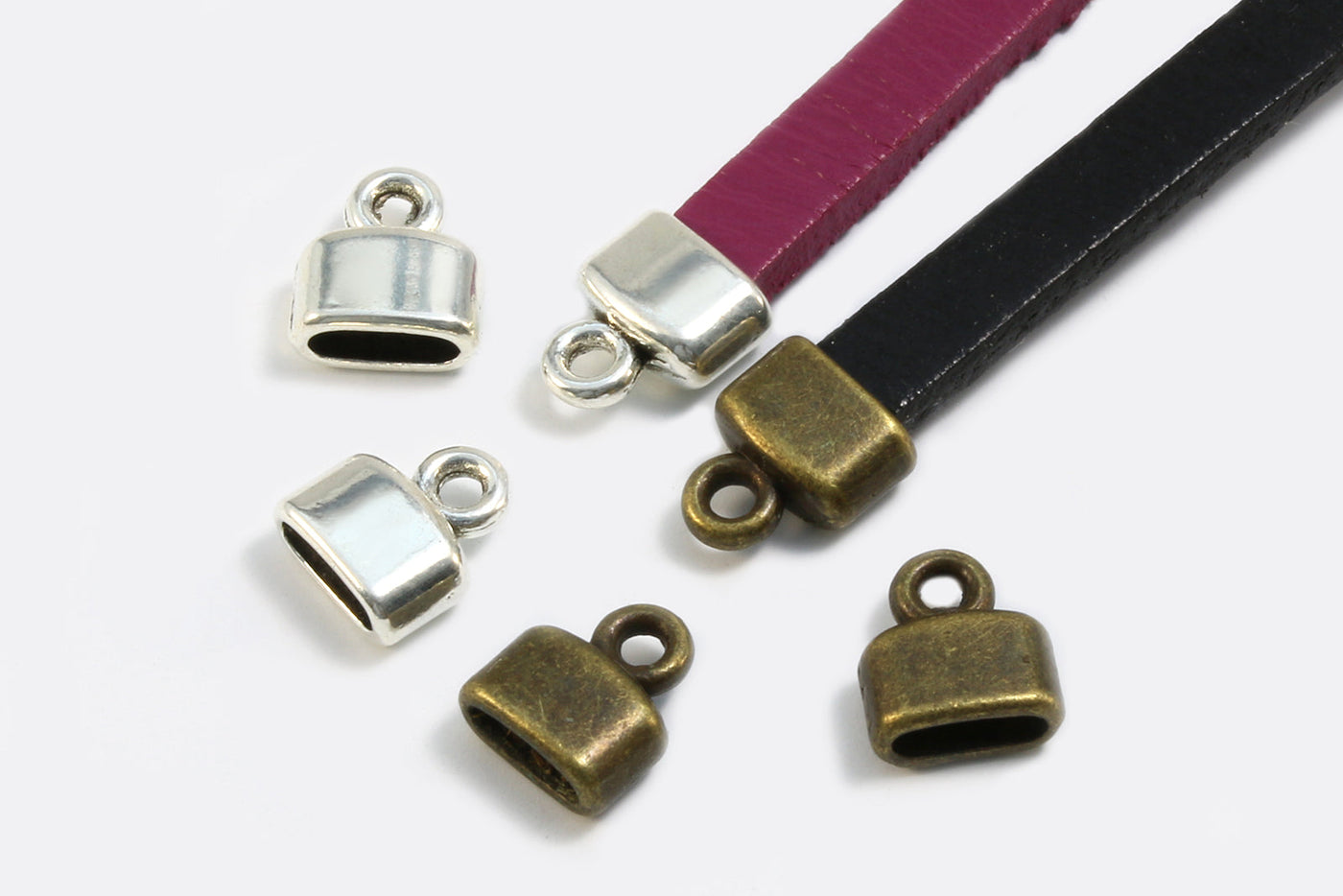Endkappen für flache Bänder bis 6 mm