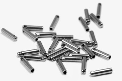 Endkappen für 0,8 mm Bänder, Edelstahl
