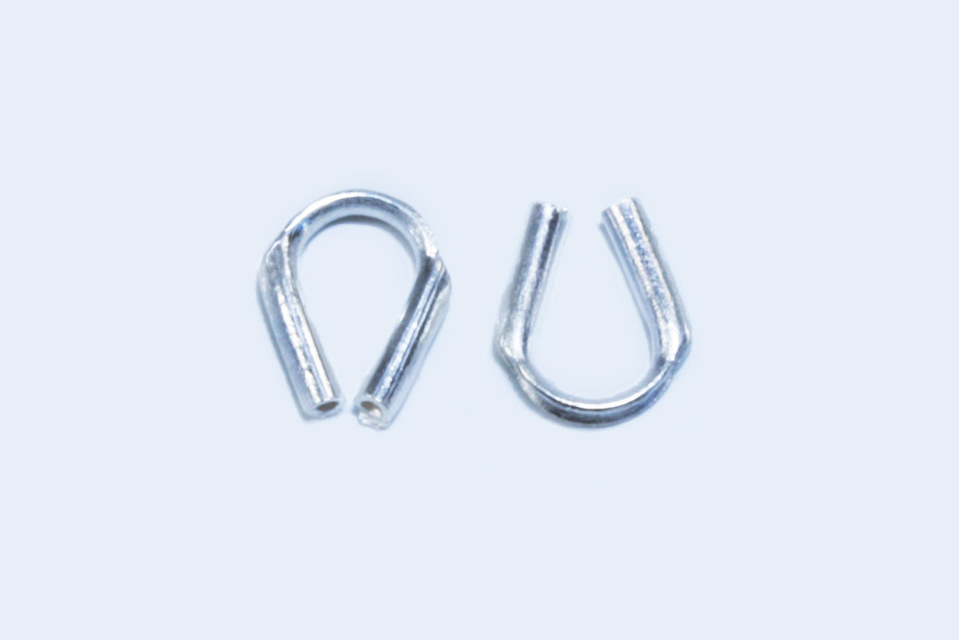 Drahtschutzbügel aus 925 Silber, 6 x 5 mm