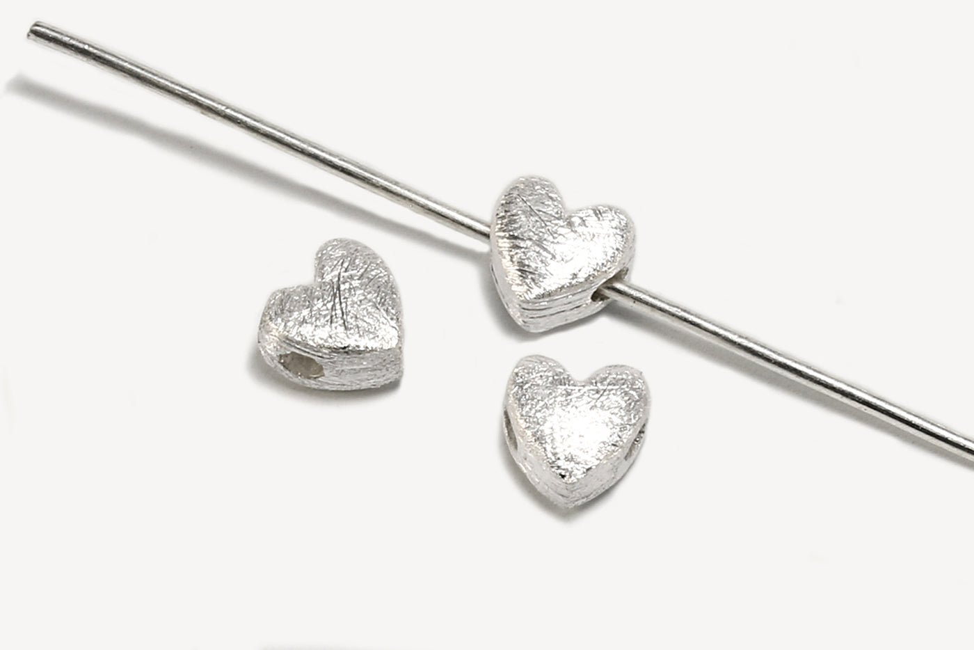 Herzchen aus 925 Silber, 5 x 5 mm