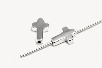 Kreuz aus 925 Silber, 10 x 6,5 mm