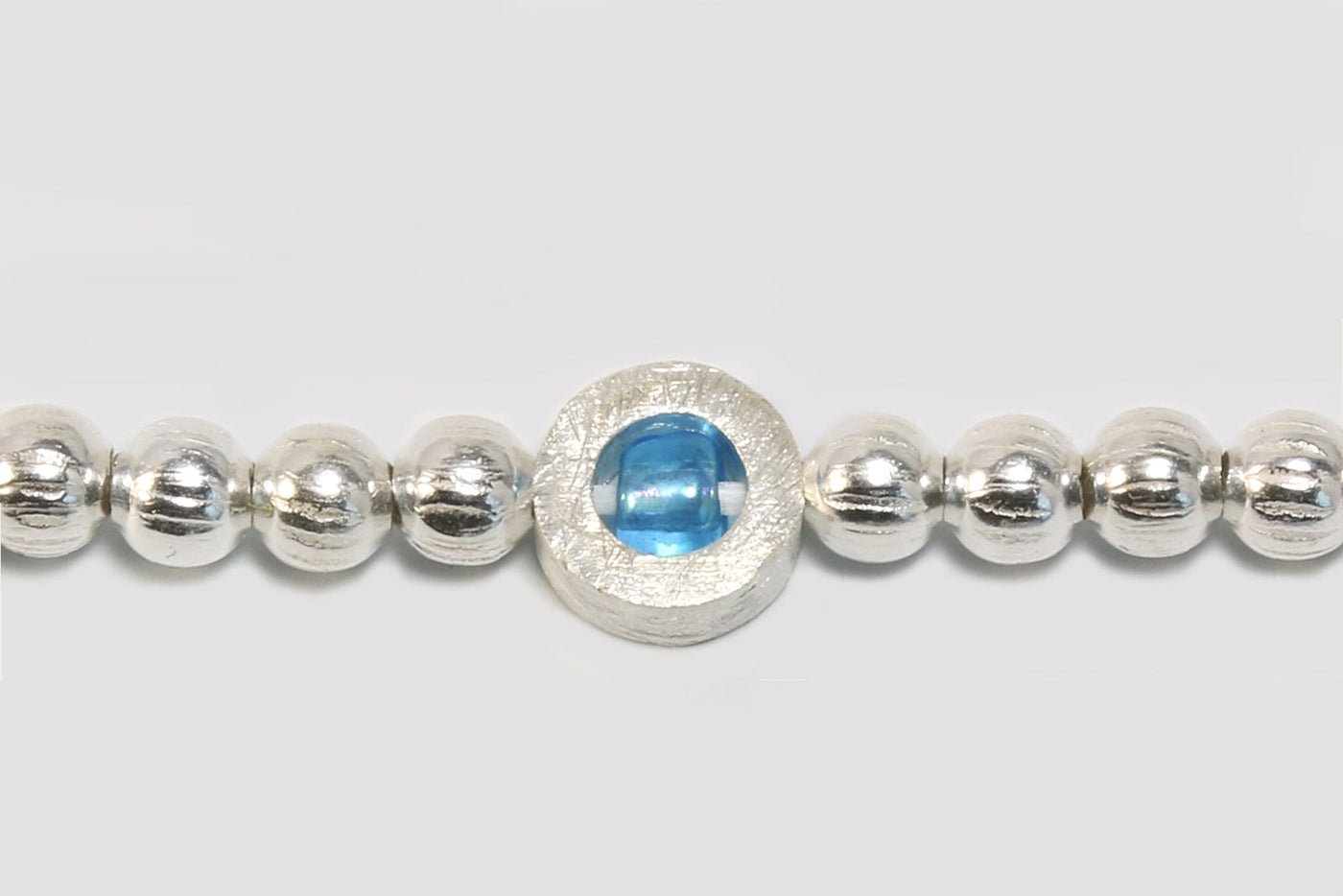 Zwischenperlen aus 925 SILBER, 6 x 6 x 2,3 mm, Kreis