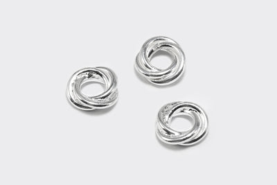 Perlen aus 925 Silber, Ø 7 mm