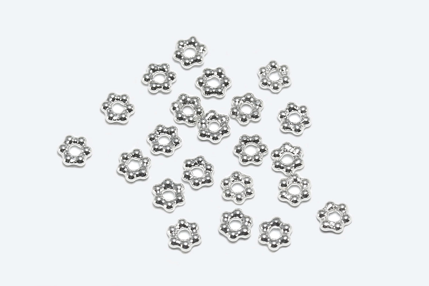 Zwischenperlen aus 925 SILBER | Ø 3 mm