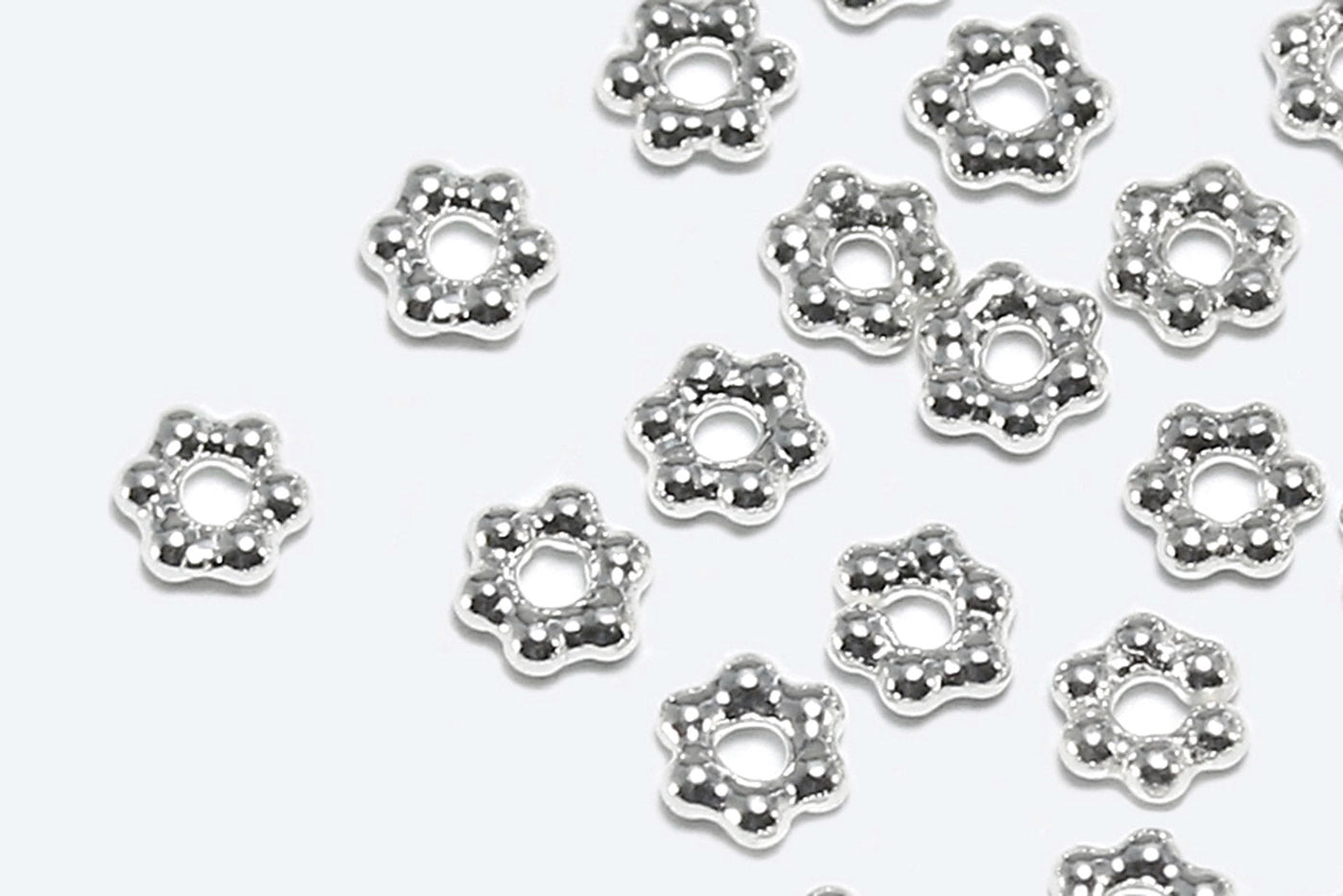 Zwischenperlen aus 925 SILBER | Ø 3 mm