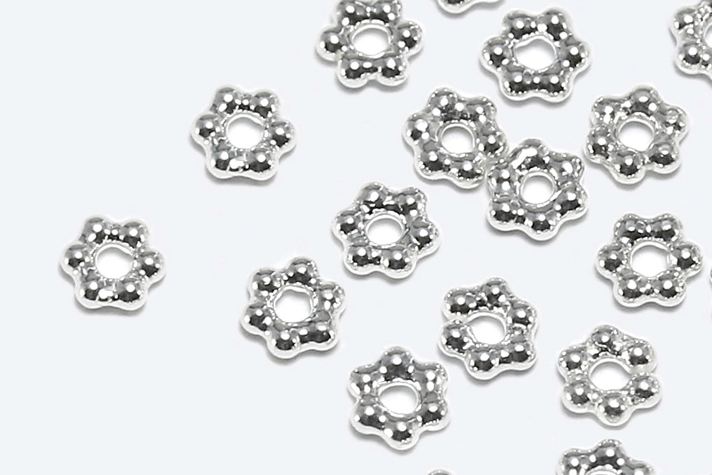 Zwischenperlen aus 925 SILBER | Ø 3 mm