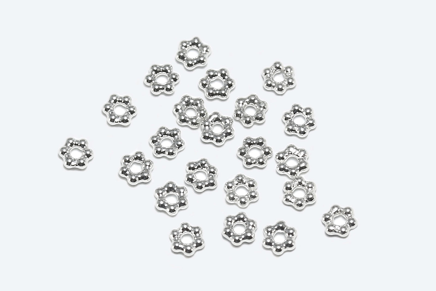 Zwischenperlen aus 925 SILBER | Ø 3 mm