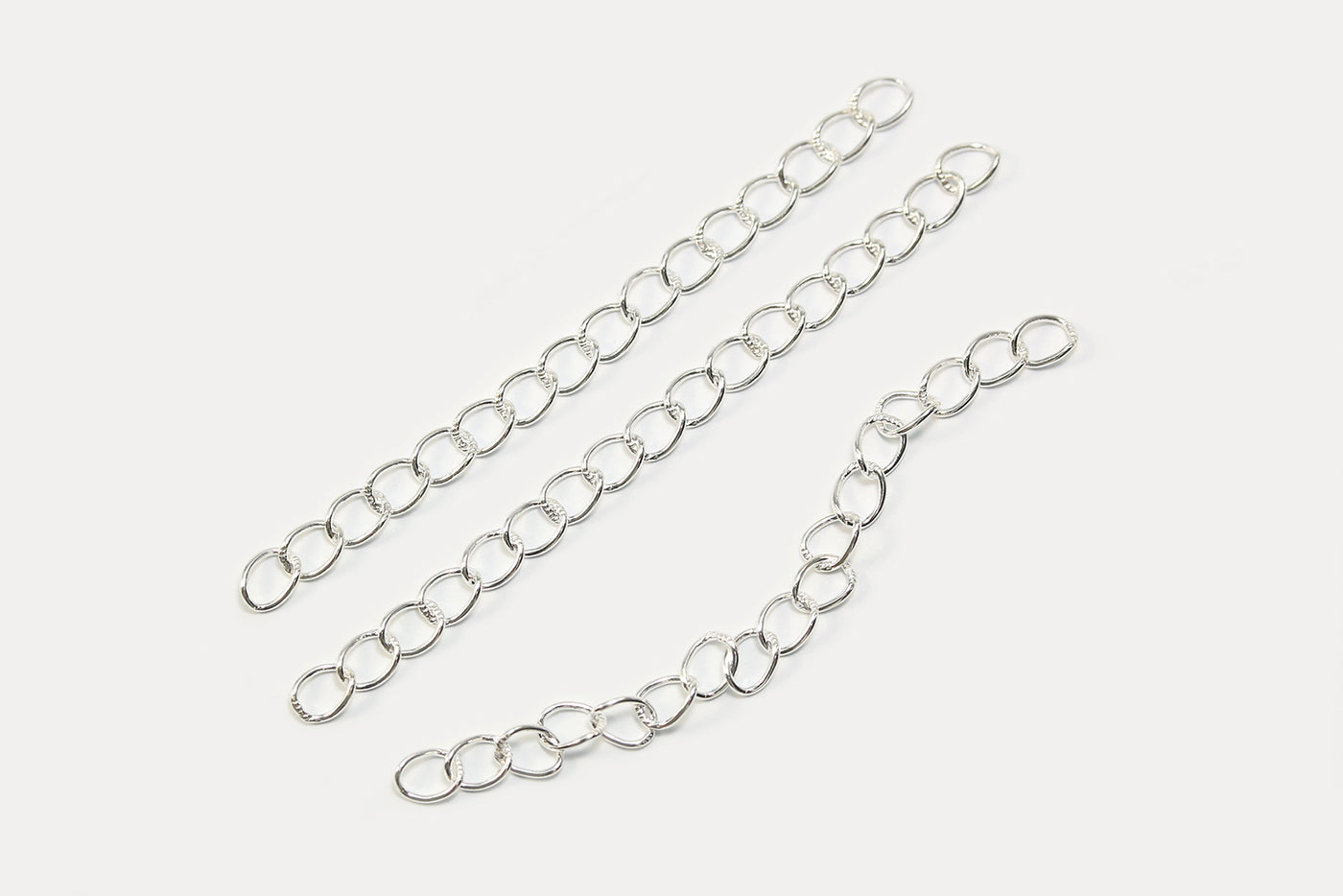 Verlängerungskette aus 925 Silber, 50 mm