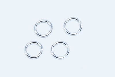 Binderinge aus 925 Silber, Ø 3 mm, offen