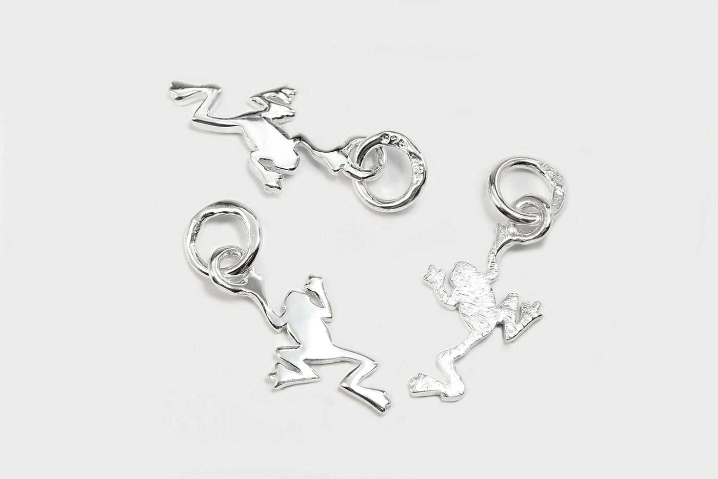 Anhänger aus 925 SILBER, Mini, Frosch