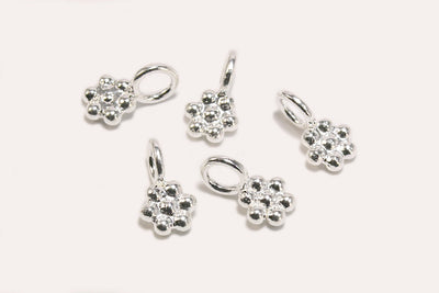 Anhänger aus 925 SILBER, Mini, Blume