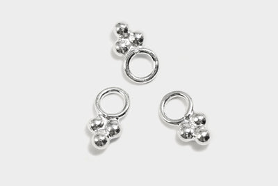 Anhänger aus 925 SILBER, Mini, Trauben