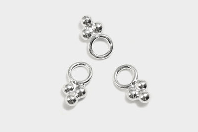 Anhänger aus 925 SILBER, Mini, Trauben