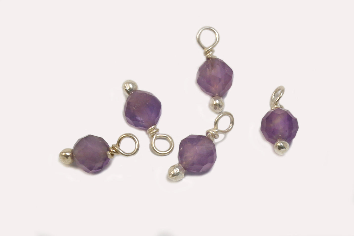 Amethyst Anhänger aus 925 SILBER, Mini
