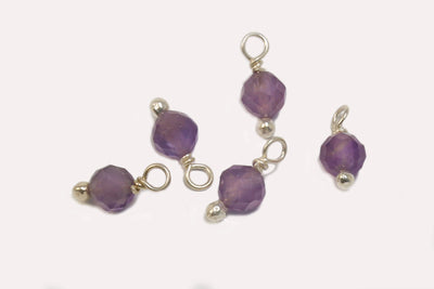 Amethyst Anhänger aus 925 SILBER, Mini