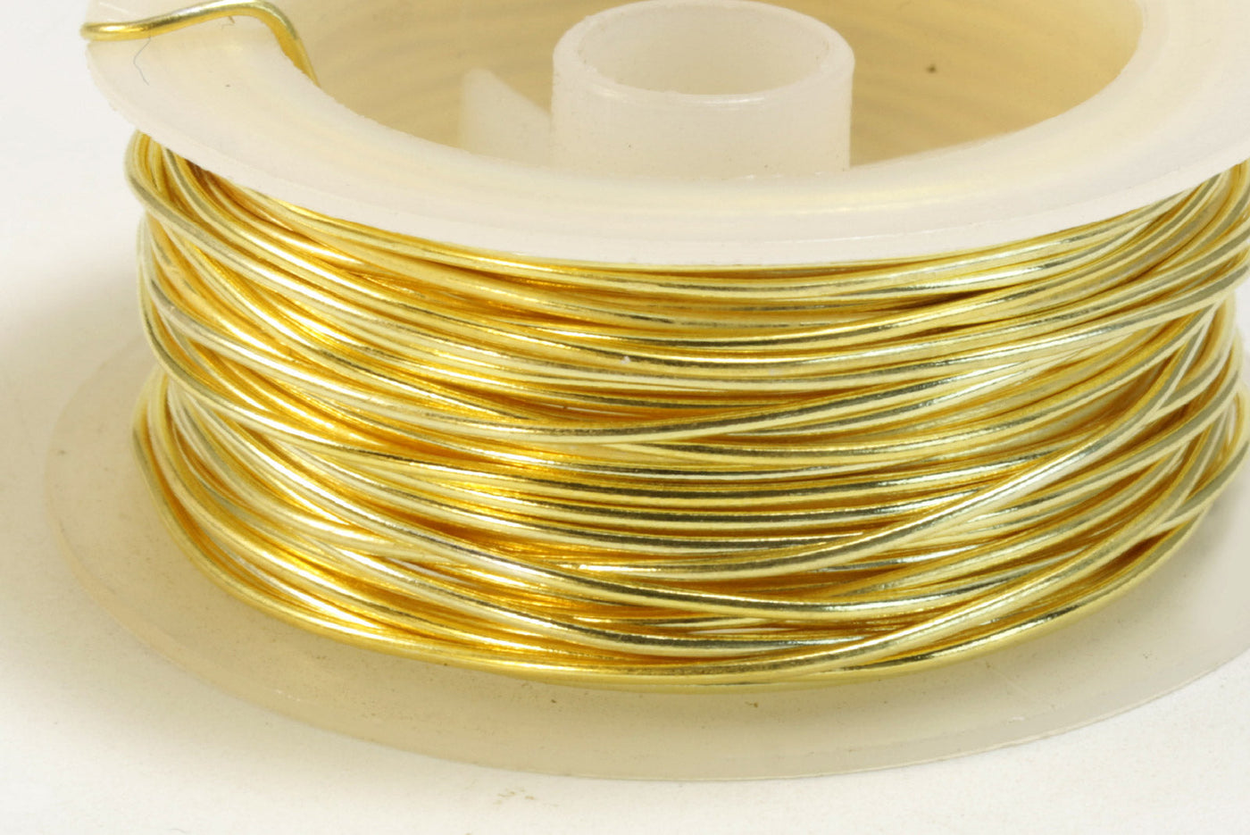 Schmuckdraht aus 925 Silber vergoldet, Ø 0,4 mm