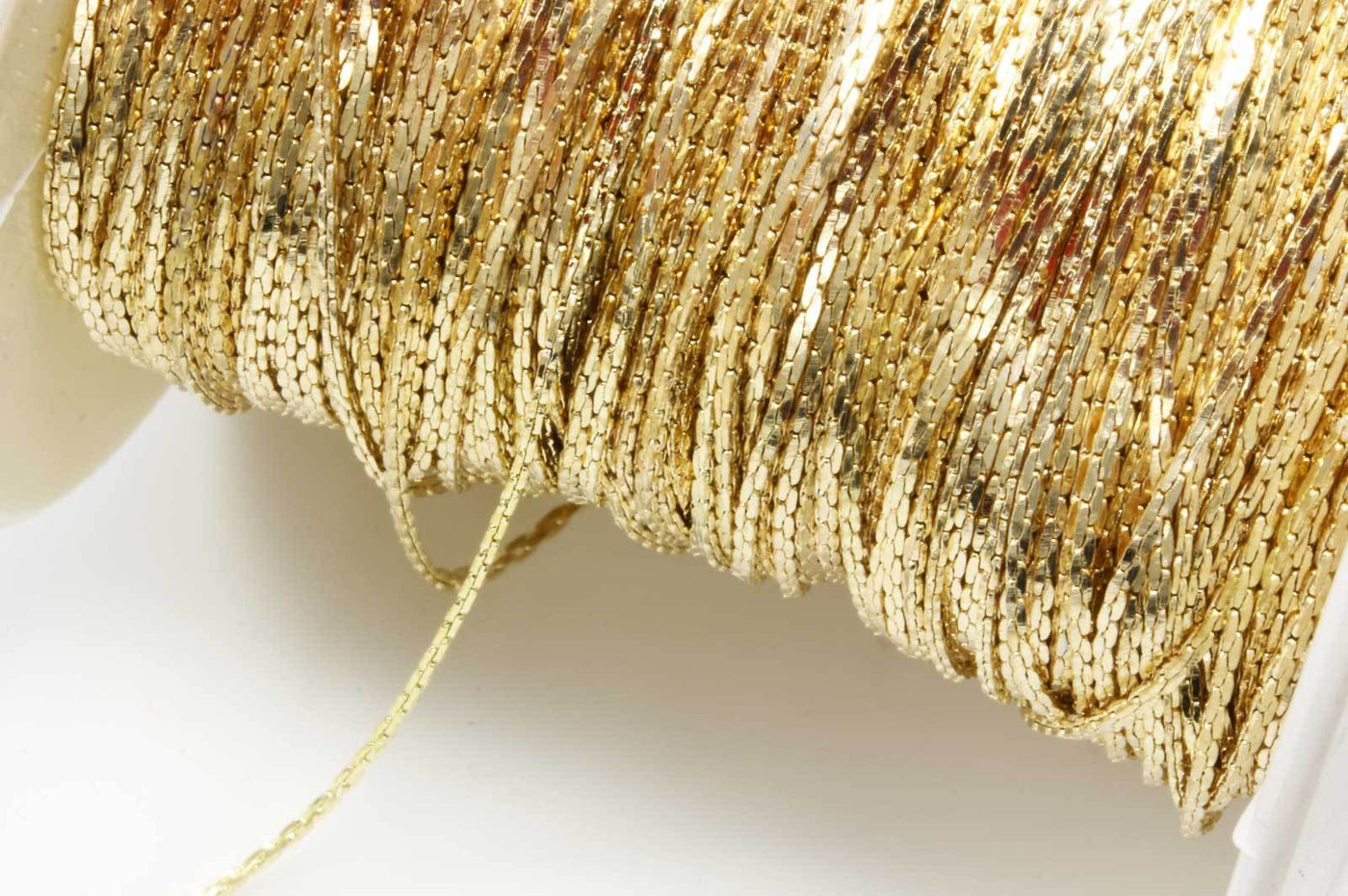 Schlangenkette, Ø 0,8 mm, Kupfer, Meterware