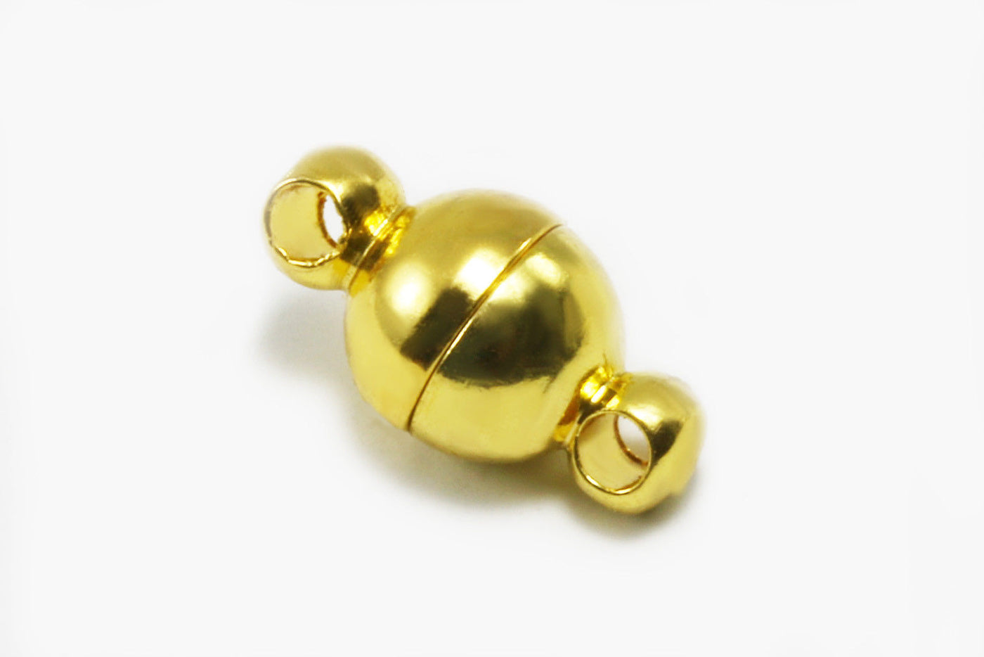 Magnetverschluss mit Ösen, Ø 10 mm