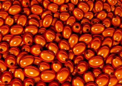 Miracle Perlen, Olive, 14 x 18 mm, 10 Stück