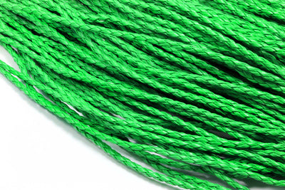 Kunstlederband geflochten, Ø 3 mm, 1 m