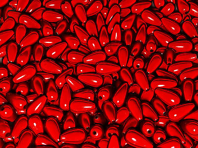 Miracle Perlen, Tropfen, 12 x 22 mm, 10 Stück