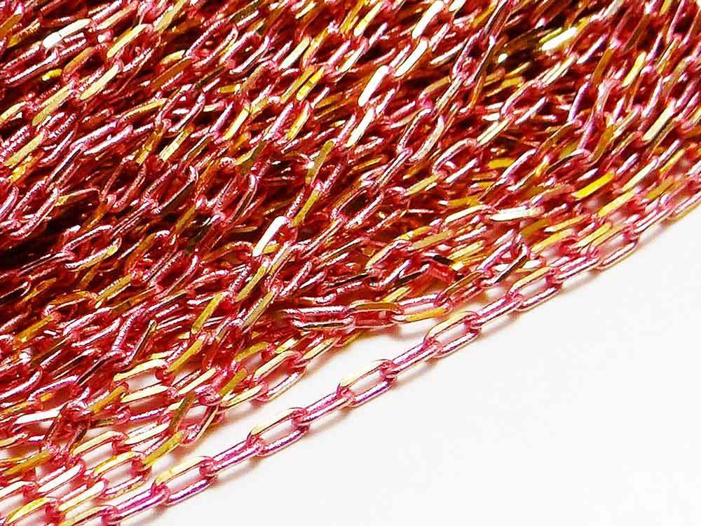 Ankerkette, 2 x 4 mm, 1 m, Kupfer, Meterware