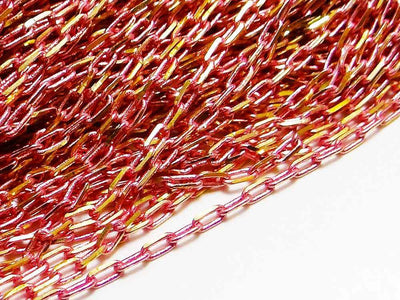 Ankerkette, 2 x 4 mm, 1 m, Kupfer, Meterware