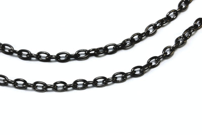 Ankerkette, 2x3/3x4mm, 1m, Meterware