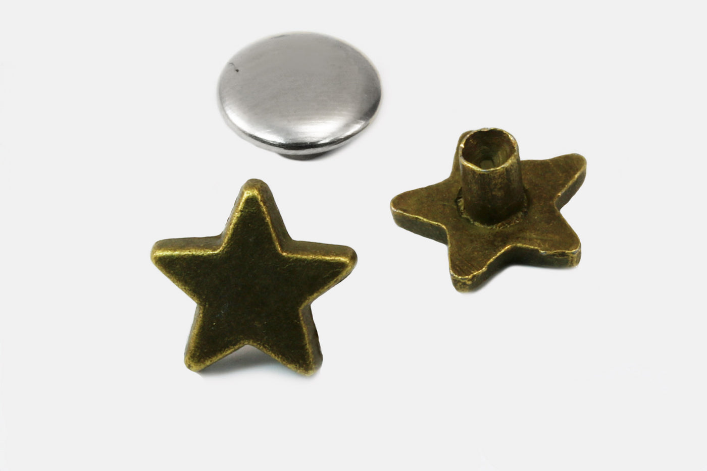 Zierniete Stern, mini, 9 mm