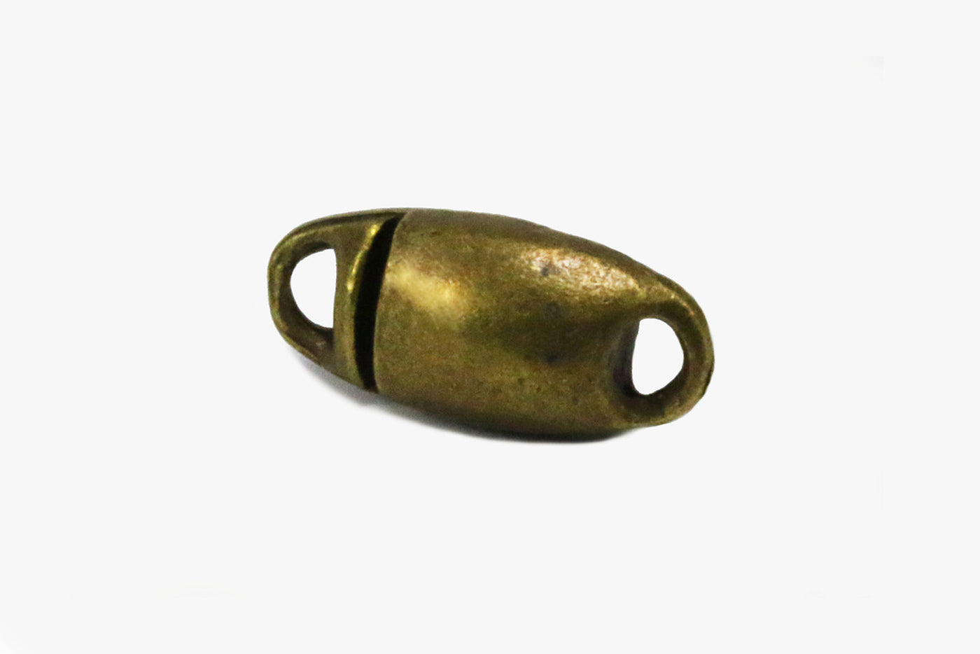 Magnetverschluss mit Ösen, 19 x 9 mm, bronzefarben