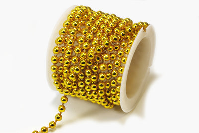 Perlenband, Ø 4mm, 2m Rolle