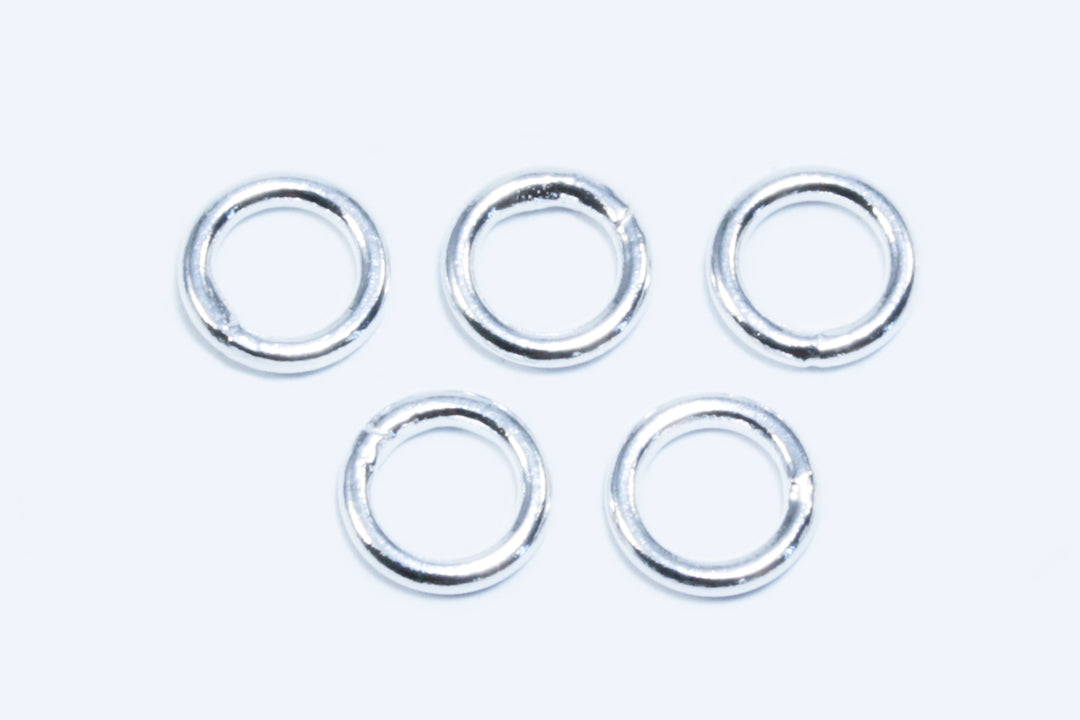 My-Bead Verbindungsringe 925 Sterling Silber - 3mm Spaltringe 20 Stück | Schmuckbasteln DIY Juweliersqualität