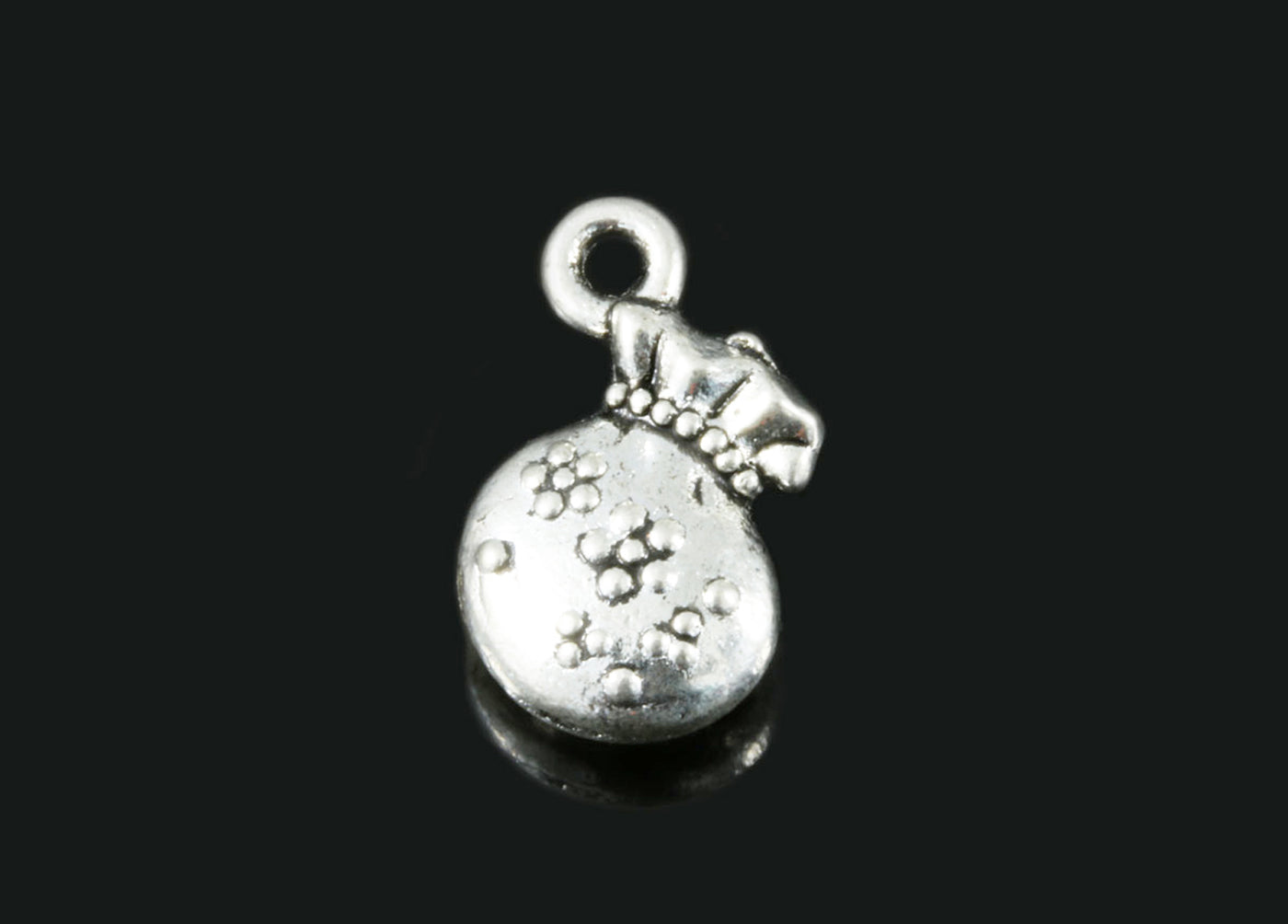 Anhänger Geldbeutel, 16,5 x 10 mm, 5 Stück