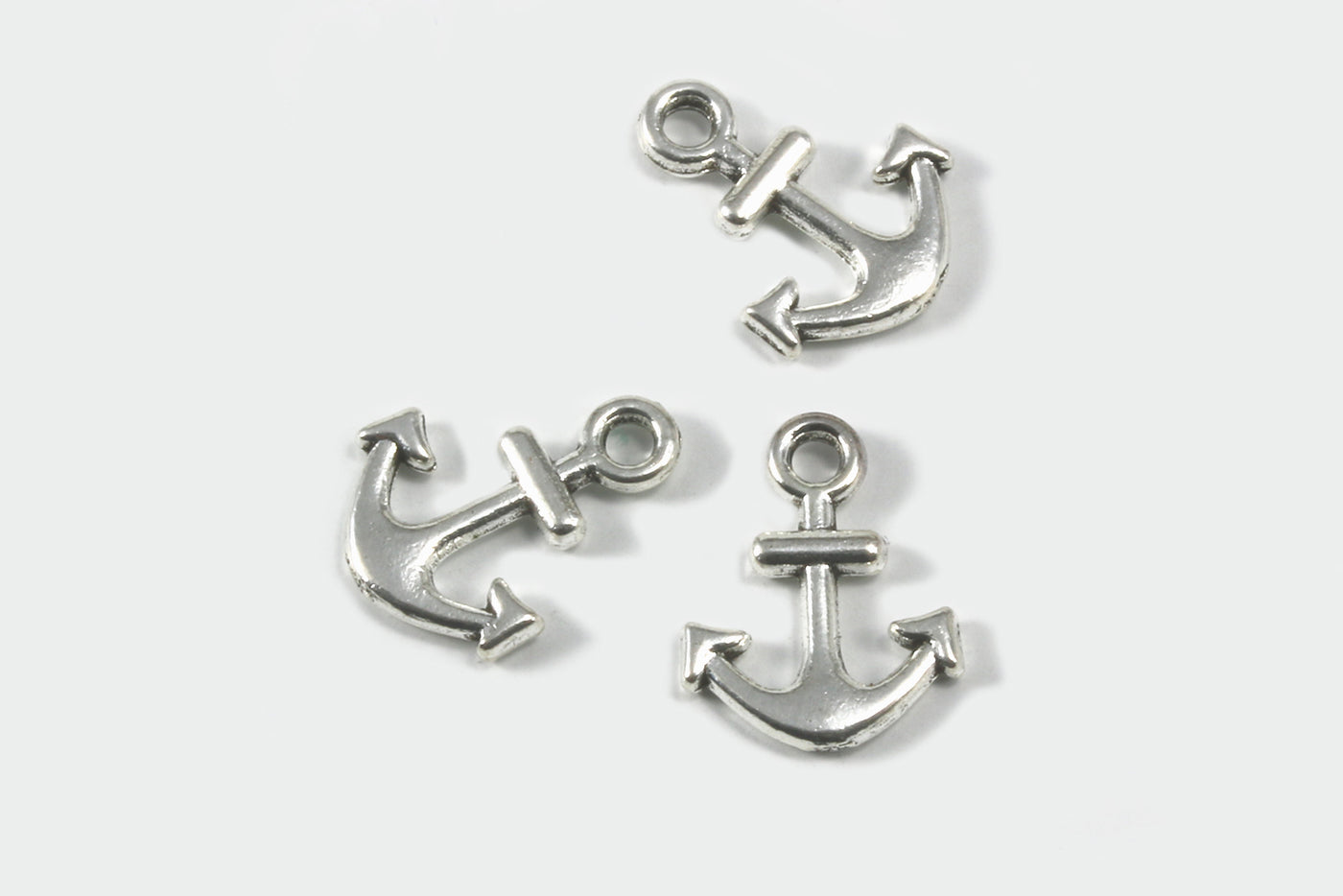 Anhänger Anker, 14 x 11 mm, 10 Stück