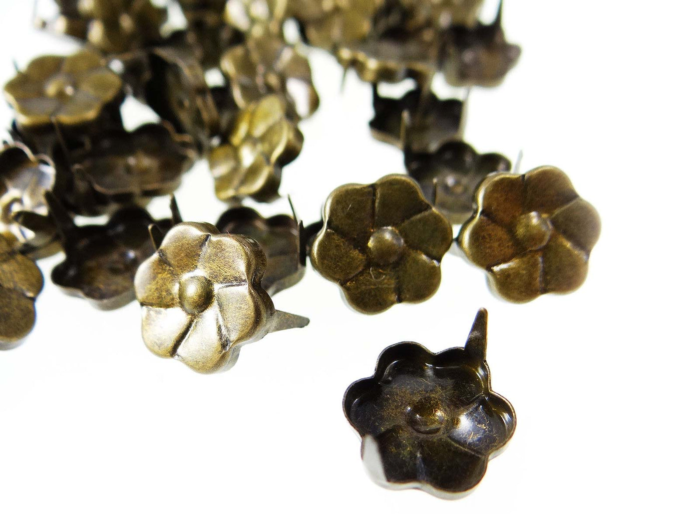 Zierniete Blume, Ø 11,5 mm, 20 Stück