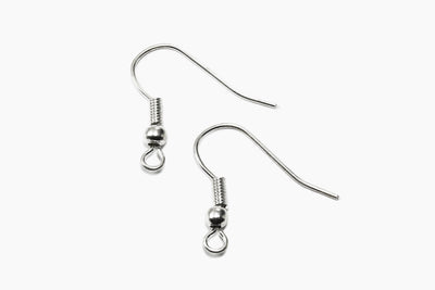 Ohrhaken 18 mm Ohrschmuck 20/50/100 Fischhaken Ohrringe Ohrhänger Brisuren, S5