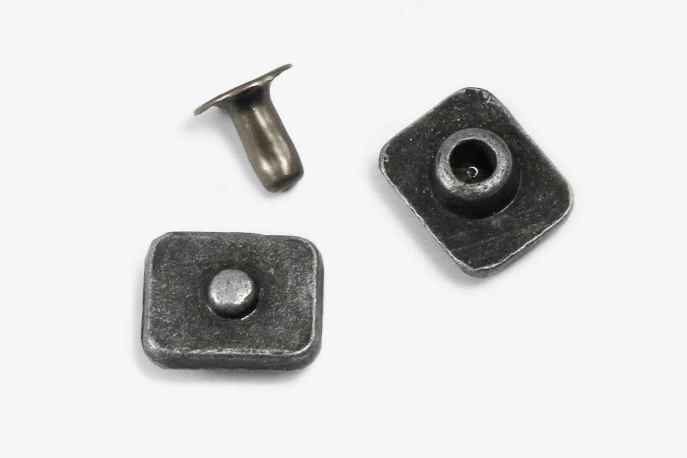 Zierniete Ornament, 10 x 8 mm, 10 Stück