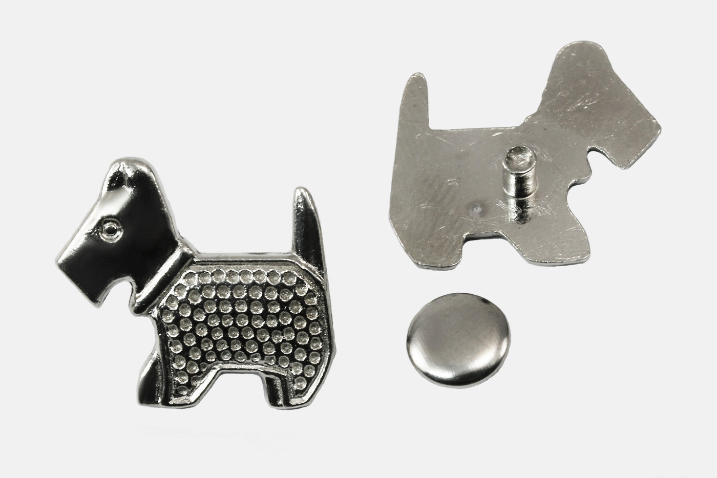 Ziernieten Terrier, 19 x 20 mm