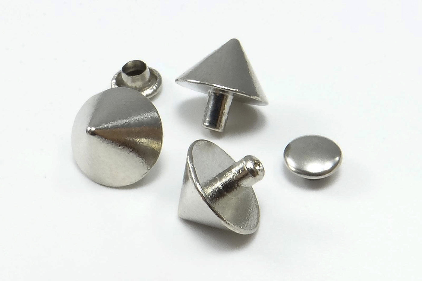 Zierniete Kegel, 10 mm, 10 Stück