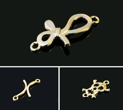Verbinder, X-Form, 37 x 18,5 mm