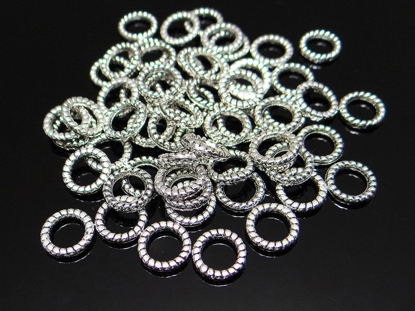 Ring Verbinder, geschlossen, Ø 8,5 mm, 10 Stück