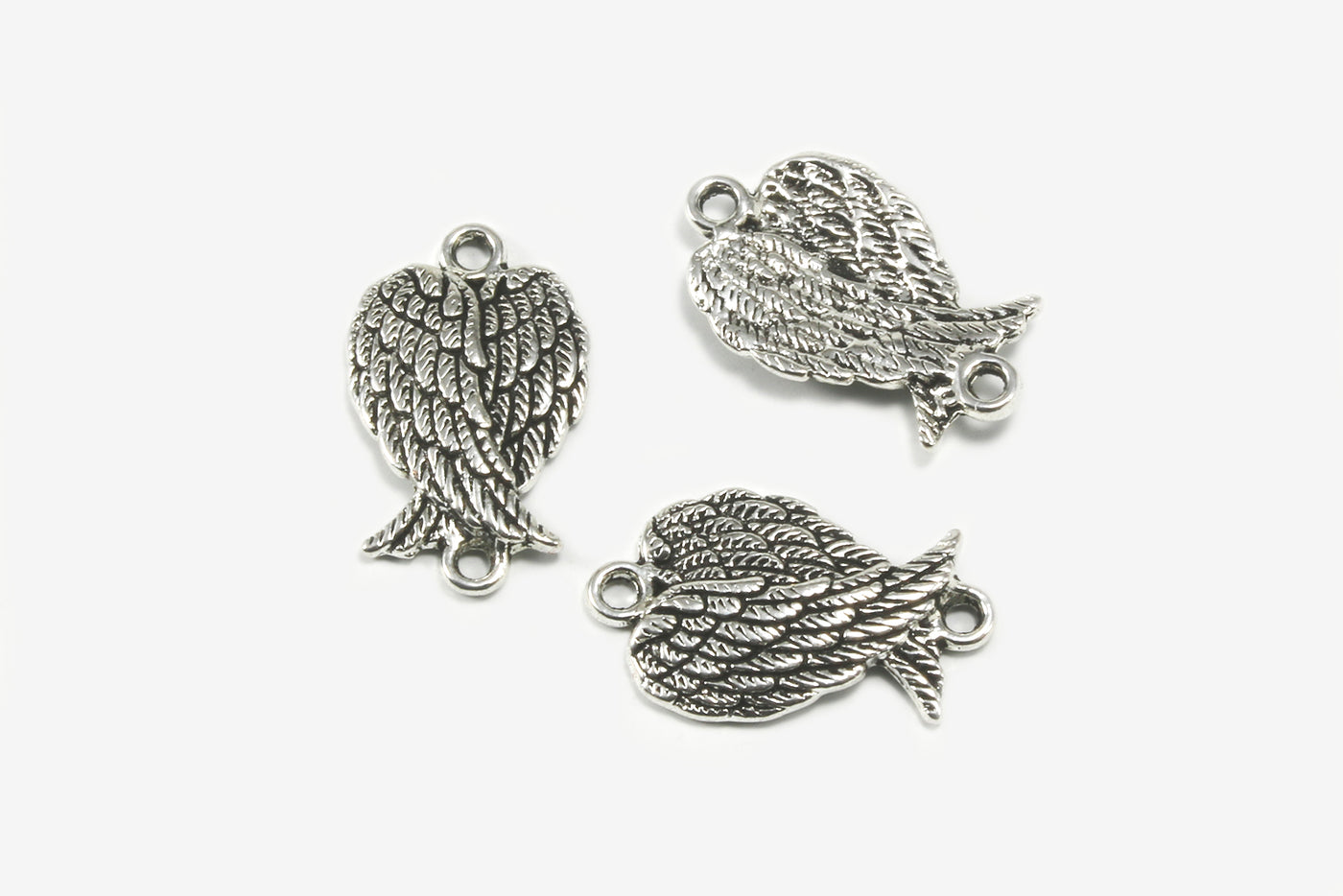 Verbinder Engelsflügel, 19 x 11 mm, 5 Stück