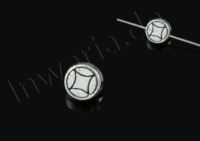 Metallperlen, Ø 8 mm, 8 Stück