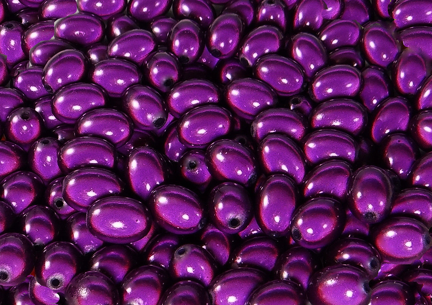 Miracle Perlen, Olive, 14 x 18 mm, 10 Stück
