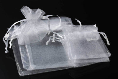 Organzabeutel Organzasäckchen 7x9/10x12/13x18 cm Schmuckbeutel Geschenkbeutel