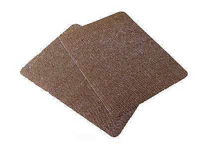 Bügelflicken zum Aufbügeln, 13 x 10 cm, braun