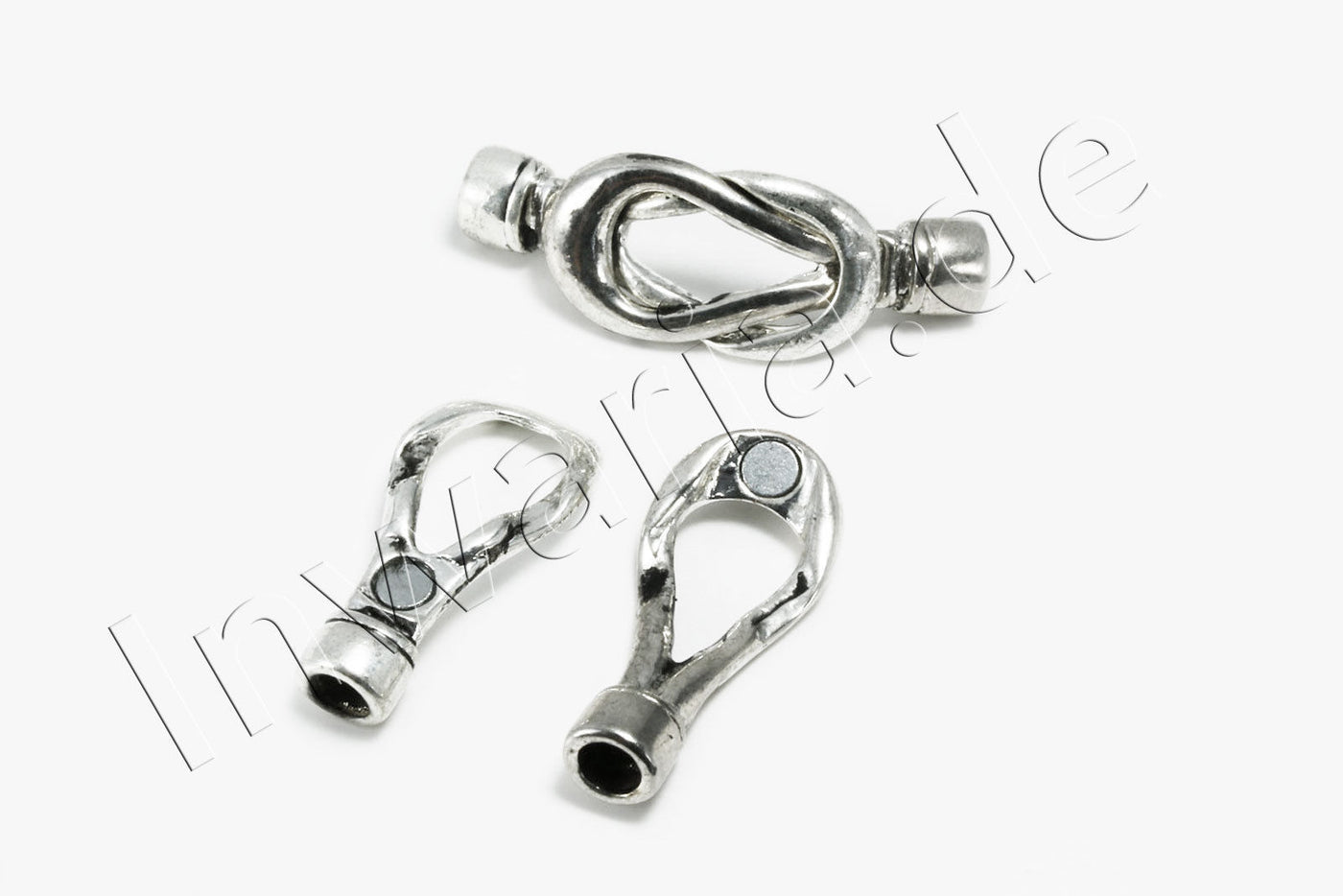 Magnetverschluss Schleife, 38 x 13 mm